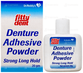Fittydent Denture Adhesive Powder 20Gm