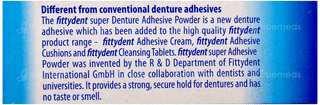 Fittydent Denture Adhesive Powder 20Gm