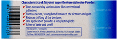 Fittydent Denture Adhesive Powder 20Gm
