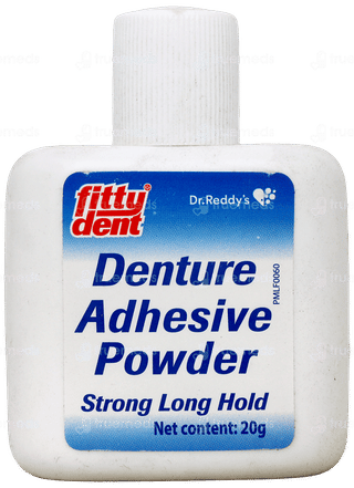 Fittydent Denture Adhesive Powder 20Gm