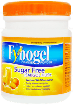 Fybogel Orange Sugar Free Isabgol Husk Powder 100gm