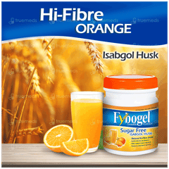 Fybogel Orange Sugar Free Isabgol Husk Powder 100gm