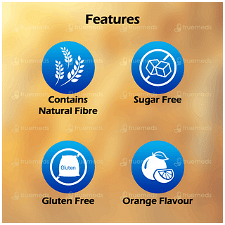Fybogel Orange Sugar Free Isabgol Husk Powder 100gm