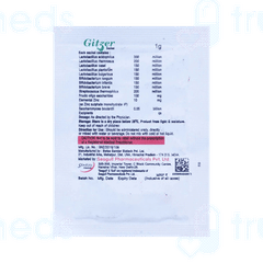 Gitzer Sachet 1gm