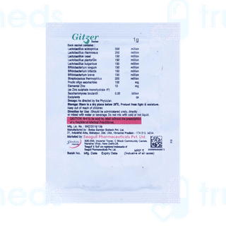 Gitzer Sachet 1gm