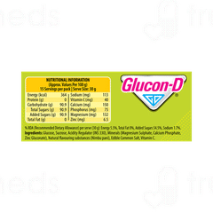 Glucon D Nimbu Pani Flavour 450gm