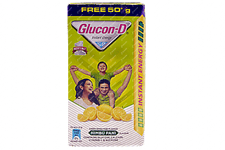 Glucon D Nimbu Pani Powder 125gm