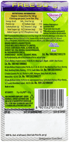 Glucon D Nimbu Pani Powder 125gm
