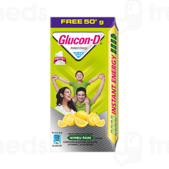 GLUCON D NIMBU PANI POWDER 75GM+50GM FREE