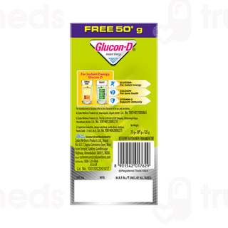 Glucon D Nimbu Pani Powder 75gm+50gm Free