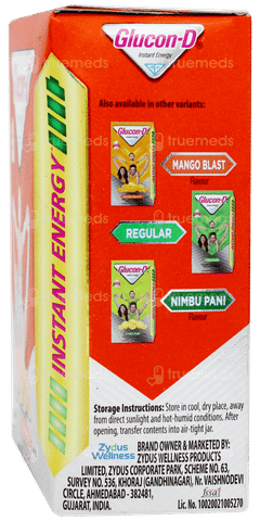 Glucon D Tangy Orange Flavour 200gm