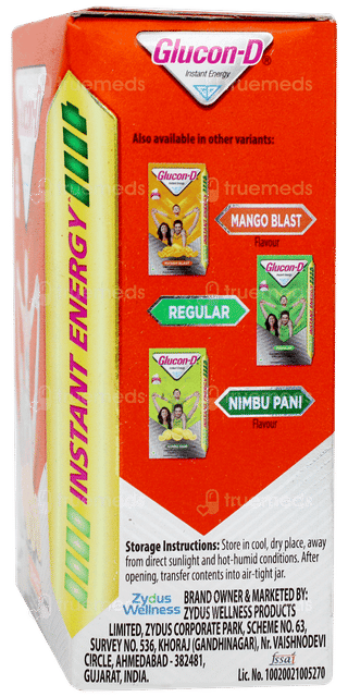 Glucon D Tangy Orange Flavour 200gm