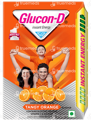 Glucon D Tangy Orange Flavour Powder 200gm