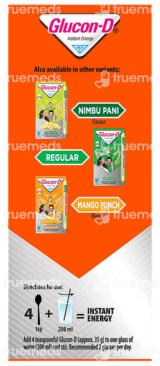 Glucon D Tangy Orange Flavour Powder 200gm