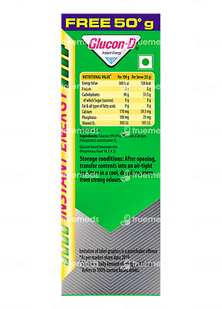 Glucon D Regular Powder 500 GM