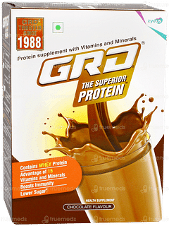Grd The Superior Protein Chocolate Flavour Refill Powder 400gm Grd The Superior Protein Chocolate Flavour Refill Powder 400gm