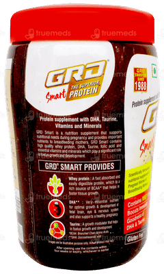 Grd Smart Superior Protein Chocolate Flavour Powder 200gm Grd Smart Superior Protein Chocolate Flavour Powder 200gm