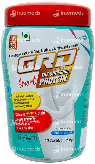 Grd Smart Vanilla Flavour Powder 200gm