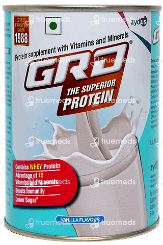 Grd Superior Whey Protein Vanilla Flavour Powder 200gm