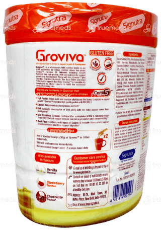 Groviva Mango Flavour Powder Jar 200Gm