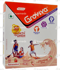 Groviva Strawberry Powder 200 GM