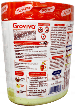 Groviva Vanilla Flavour Powder 200Gm