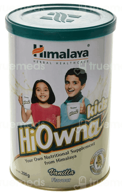 Himalaya Hiowna Kidz Vanilla Flavour Powder Tin 200Gm