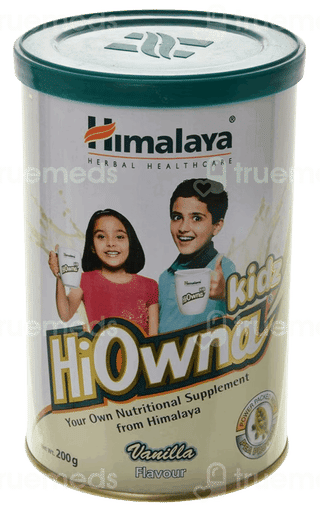Himalaya Hiowna Kidz Vanilla Flavour Powder Tin 200Gm