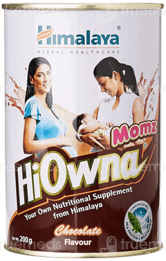 HIMALAYA HIOWNA MOMZ CHOCOLATE FLAVOUR POWDER TIN 200GM