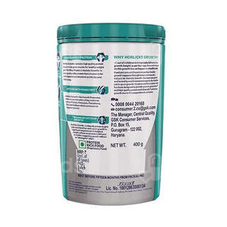 Horlicks Growth Plus Chocolate Flavour Powder Jar 400Gm