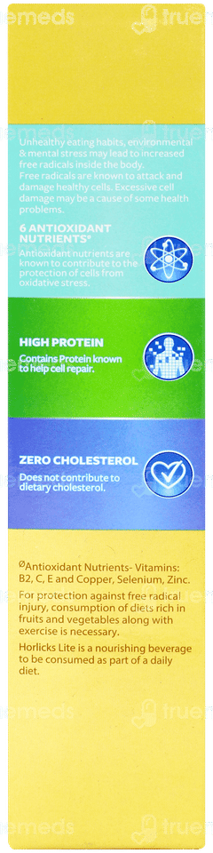 Horlicks Lite Badam Flavour No Added Sugar Refill 400gm