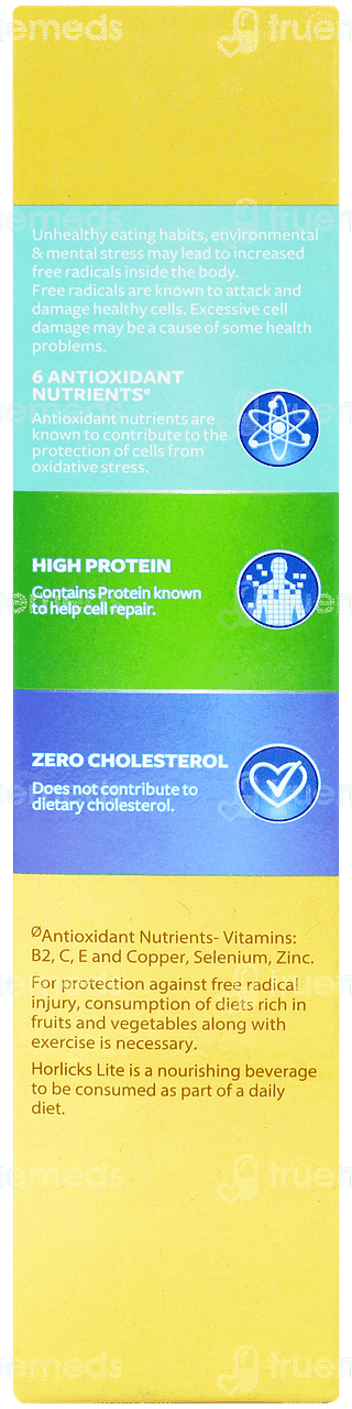 Horlicks Lite Badam Flavour No Added Sugar Refill 400gm