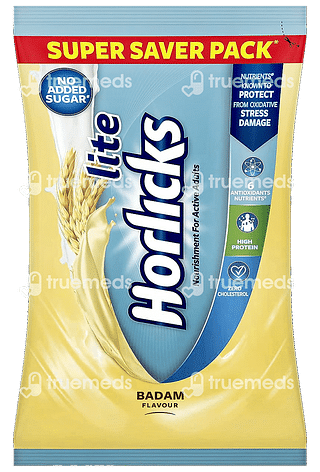 Horlicks Lite Badam Refill Powder 400 GM