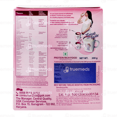 Horlicks Mothers No Added Sugar Vanilla Flavour 200gm