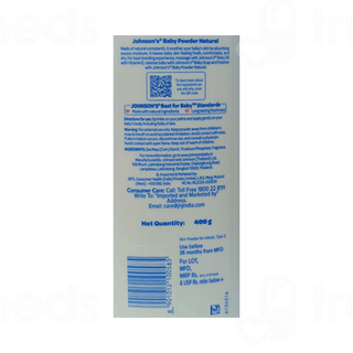 Johnsons Baby Powder 400gm
