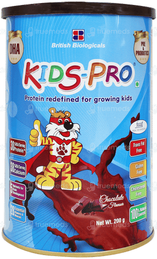 Kids Pro Chocolate Flavour Powder 200gm
