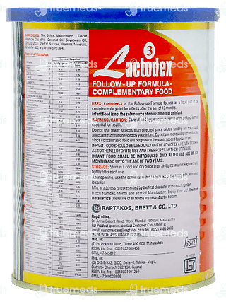 Lactodex 3 Follow Up Baby Food Powder 450 GM