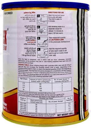 Lactodex Lbw Powder 400gm