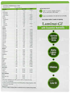 Lamino Gi Cherry Flavour No Added Sugar Powder 200gm