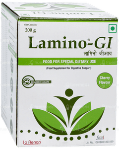 Lamino Gi Cherry Flavour No Added Sugar Powder 200gm