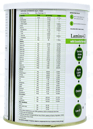 Lamino Gi Cherry Powder 200 GM