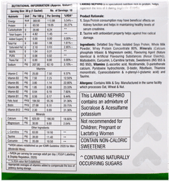 Lamino Nephro Kesar Elaichi Flavour 30Gm Pack Of 10 Sachets