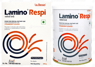 Lamino Respi Strawberry Flavour Powder 200gm