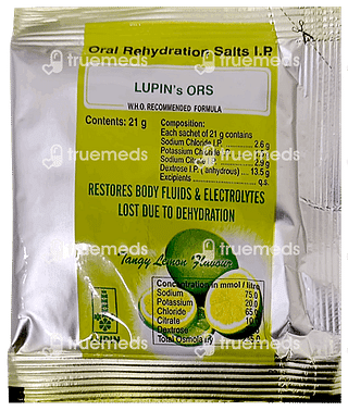 Lupin O.r.s. Lemon Powder 21 GM