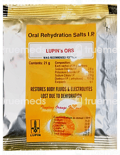 Lupins Ors Orange Flavour Sachet 21gm