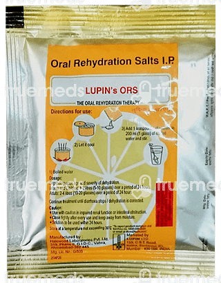 Lupins Ors Orange Flavour Sachet 21gm