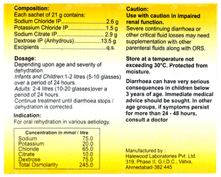 Lupins Ors Orange Flavour Sachet 21gm