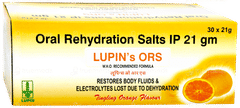 Lupins Ors Orange Flavour Sachet 21gm