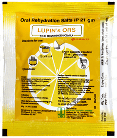 Lupins Ors Orange Flavour Sachet 21gm
