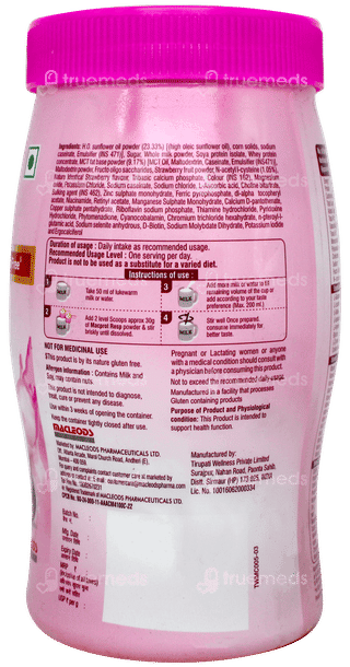 Macprot Resp Strawberry Flavour Powder 200gm
